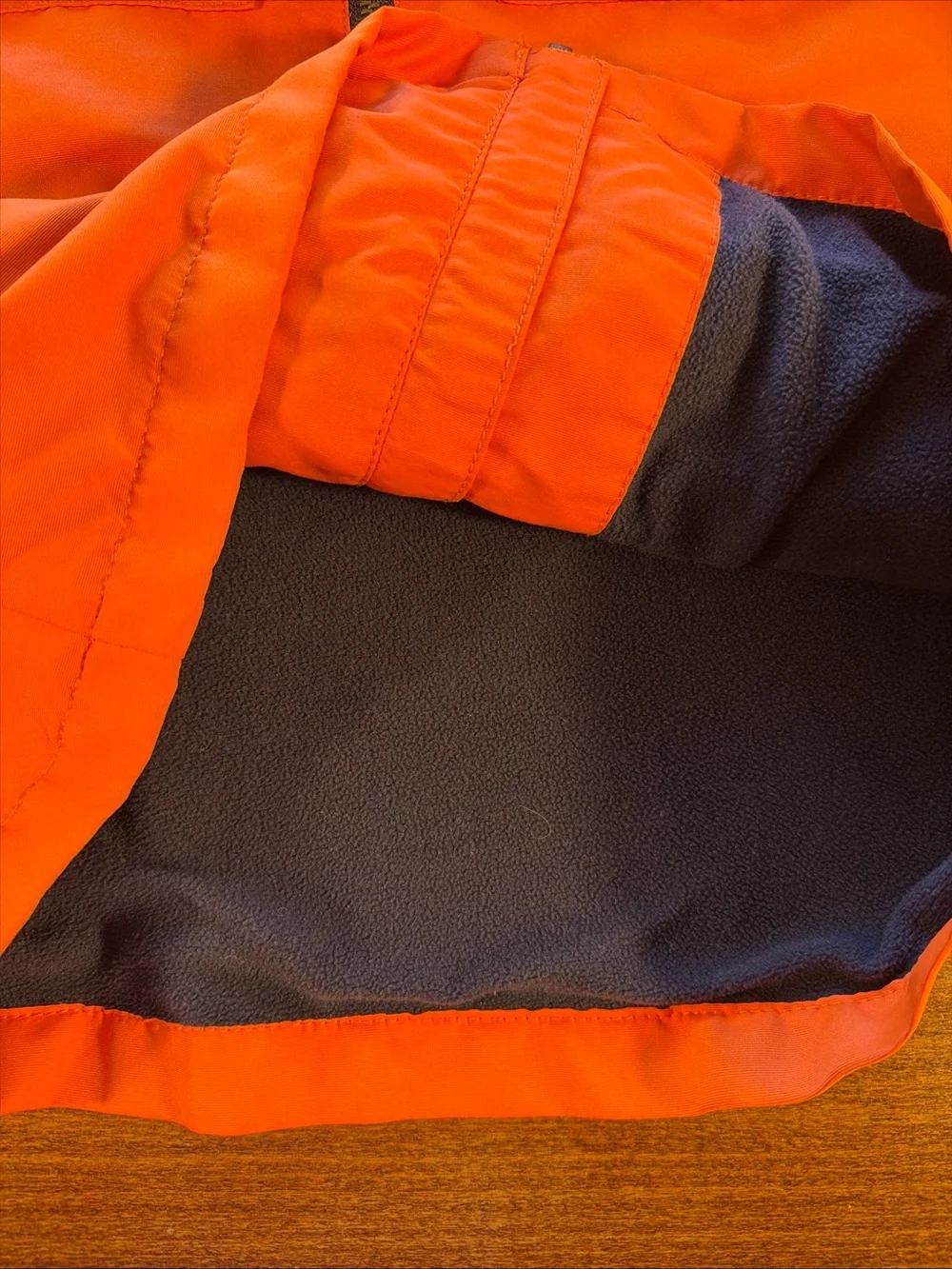 Gymboree Bright Orange Hooded Rain Jacket
